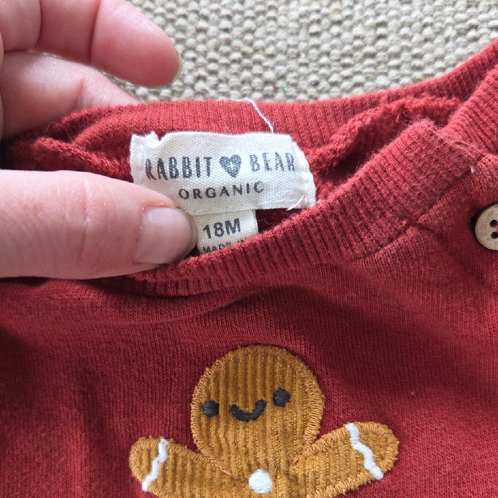 Cozy Red Kids Matching Set - Picture 3 of 6